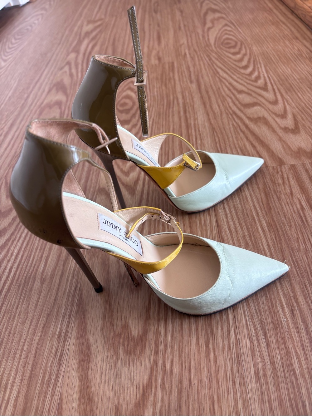 Jimmy Choo Multi Color Heels - Picture 4 of 6